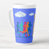 Late uitvoering is mijn radio latte mok (Linkerhoek)