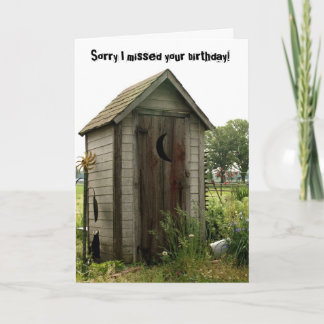 late verjaardag, bijgebouw kaart