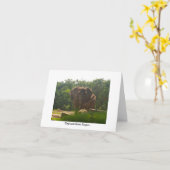 Late Verjaardag--De olifanten vergeten nooit Kaart (Gele Bloem)