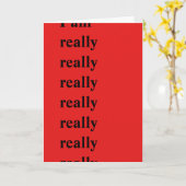 Late Verjaardag Kaart (Gele Bloem)