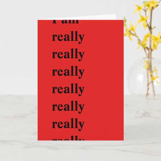 Late Verjaardag Kaart (Gele Bloem)