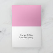 late verjaardag met grijze rat kaart (Binnen)