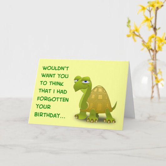 Late Verjaardag Uw Sjabloon (Gele Bloem)