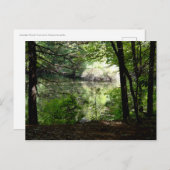 Late zomer bij Walden Pond Briefkaart (Voorkant / Achterkant)