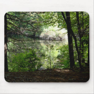 Late zomer bij Walden Pond Muismat