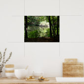 Late zomer bij Walden Pond Poster (Keuken)