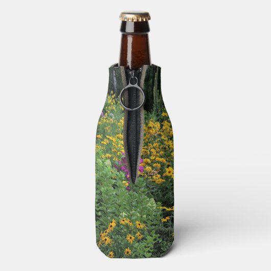 Late zomer lange wilde Mullein! Flesjeskoeler (Fles Achterkant)