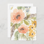 Late Zomerbloemen I Briefkaart (Voorkant / Achterkant)