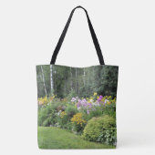 Late zomertenttuinen tote bag (Achterkant)