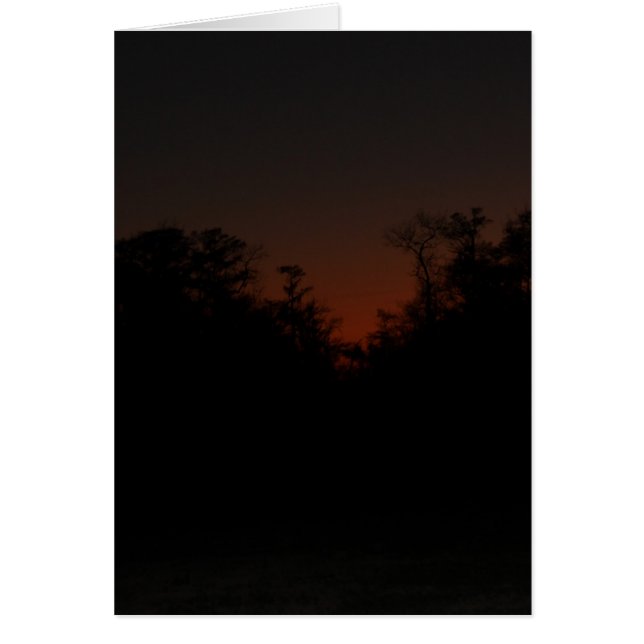 Late zonsondergang (Voorkant)