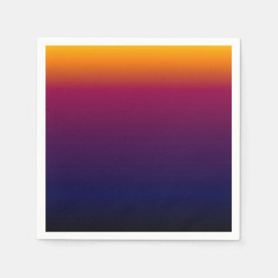 Late zonsondergang servet