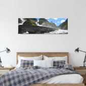 Latefossen waterval in Noorwegen canvas (Insitu (Slaapkamer))