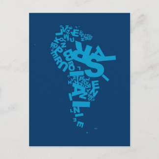 Lateinamerika-Briefkaart Briefkaart