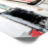 L'Atelier de l'Apprenti Peintre 1982 Poster (Hoek)