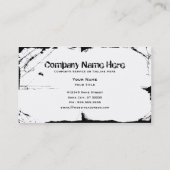 laten branden visitekaartje (Achterkant)