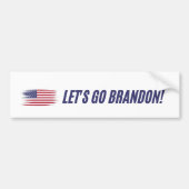 LATEN BRANDON GAAN! Bumpersticker (Voorkant)