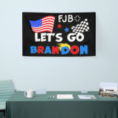 LATEN BRANDON GAAN MET TRUMP Hair Spandoek (Beurs)