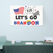 LATEN BRANDON GAAN MET Trump Hair Spandoek (Beurs)