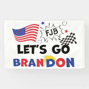 LATEN BRANDON GAAN MET Trump Hair Spandoek