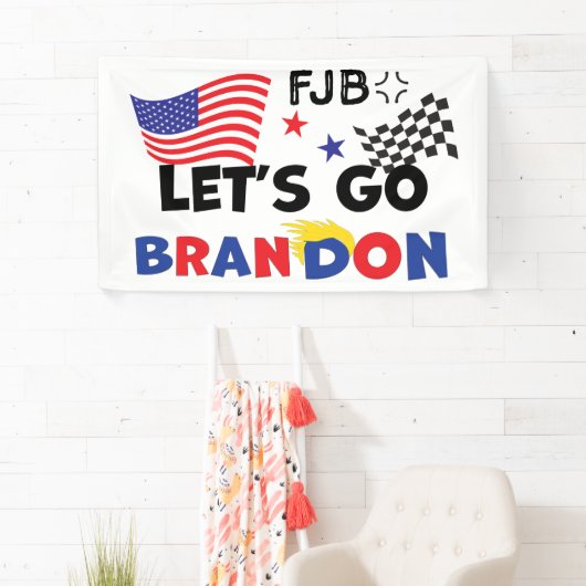 LATEN BRANDON GAAN MET TRUMP Hair Spandoek (Insitu)