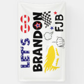 LATEN BRANDON GAAN MET TRUMP SPANDOEK (Verticaal)