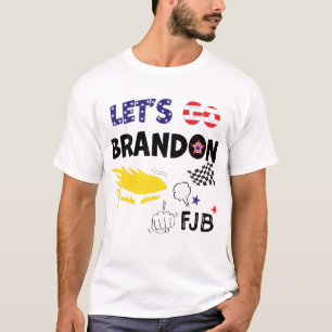 LATEN BRANDON GAAN MET TRUMP T-SHIRT