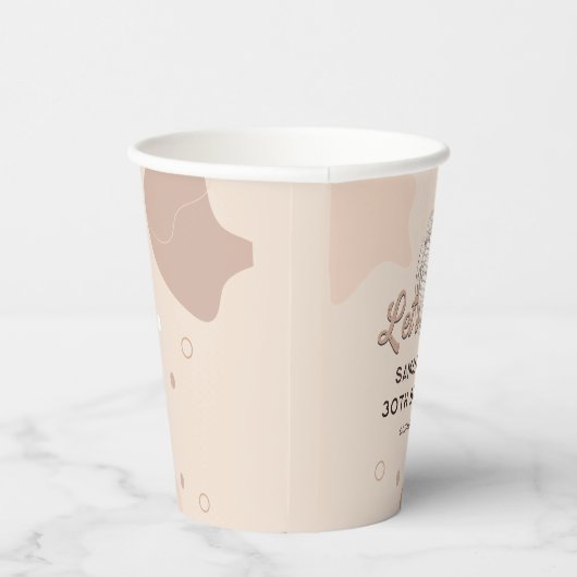 Laten Disco 30e verjaardag Retro Groovy Party Papieren Bekers (Rechts)