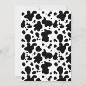 Laten gaan meisjes Westerne cowgirl Verjaardag Kaart (Achterkant)