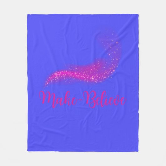 laten geloven fleece deken (Voorkant)