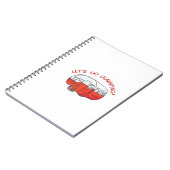 LATEN GLAMPEN NOTITIEBOEK (Linkerzijde)