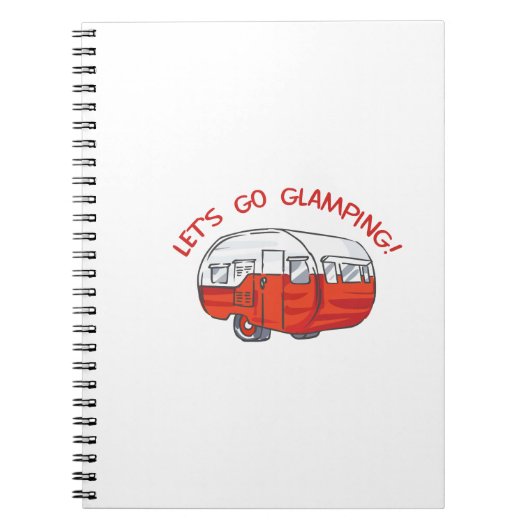 LATEN GLAMPEN NOTITIEBOEK (Voorkant)