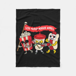 Laten kijken Horror Films Fun Halloween Kostuum Sp Fleece Deken