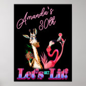 Laten krijgen Lit Grappig Volwassen Verjaardag Coc Poster (Voorkant)