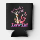 Laten krijgen Lit Grappige Cocktail Neon Verjaarda Blikjeskoeler (Voorkant)