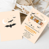 Laten krijgen spooky Schattigee Halloween verjaard Kaart