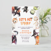 Laten krijgen Spooky Schattigee kinder Kostuum par Kaart (Staand voorkant)