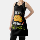 Laten over onroerend goed taco over taco's Mexicaa Schort (Insitu)