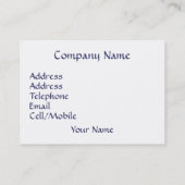 LATEN VISITEKAARTJE (Achterkant)