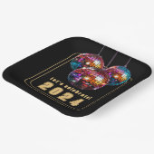 Laten we 2024 vieren papieren bordje (Gebogen)