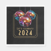 Laten we 2024 vieren servet (Voorkant)