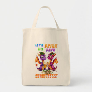 Laten we Accessoires Drinken Tot Dageraad Oktoberf Tote Bag