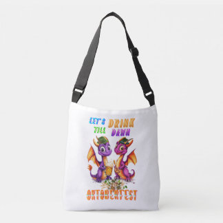 Laten we Accessoires Drinken Tot de Dageraad Oktob Crossbody Tas