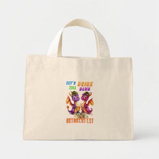 Laten we Accessoires Drinken Tot de Dageraad Oktob Mini Tote Bag