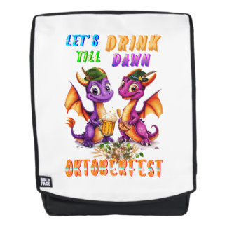 Laten we Accessoires Drinken Tot de Dageraad Oktob Rugtassen