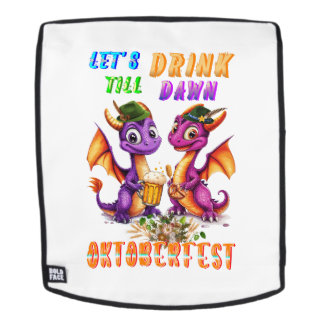 Laten we Accessoires Drinken Tot de Dageraad Oktob Rugtassen