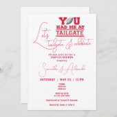 Laten we achterklep & vieren koppels bruiloft douc kaart (Voorkant / Achterkant)