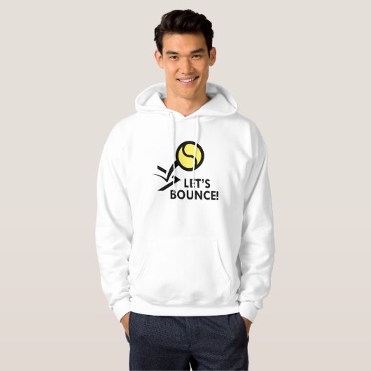 Laten we afspringen hoodie (Voorkant volledig)