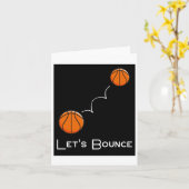 Laten we afspringen kaart (Gele Bloem)