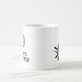 Laten we afspringen koffiemok (Center)