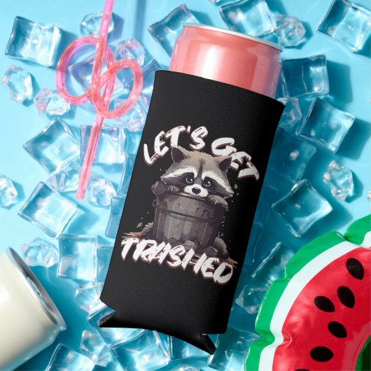 Laten we afval worden seltzer blikjeskoeler (Insitu Zomer)
